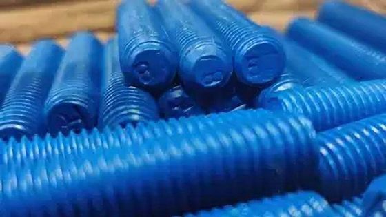 ASTM A453 7/8&quot; mecánico Din975 roscó el hilo Negro-grueso del tornillo del perno del perno prisionero galvanizado