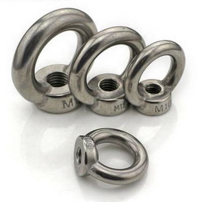 Perno de ojo de elevación de acero inoxidable DIN580 DIN582 con la lavadora y la nuez dobles SS304 /SS316
