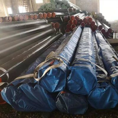 ASTM A333 Tubo sin costura de aleación de acero sin costura normalizado con extremos abovedados Certificado SGS