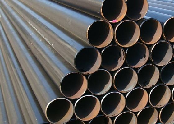 ASTM A333 Tubo sin costura de aleación de acero sin costura normalizado con extremos abovedados Certificado SGS