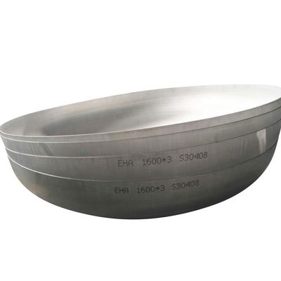 El tanque de acero oval del plato SS304L del cono del recipiente del reactor termina el ODM