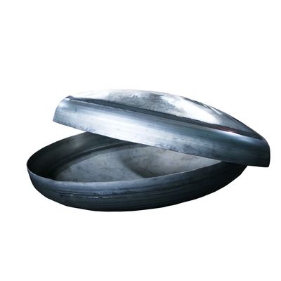 El tanque de acero oval del plato SS304L del cono del recipiente del reactor termina el ODM