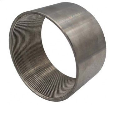 entrerrosca de acero inoxidable de 304/316 barril del hilo del extremo del conector del tubo de sch40 BSPT/BSPP/NPT