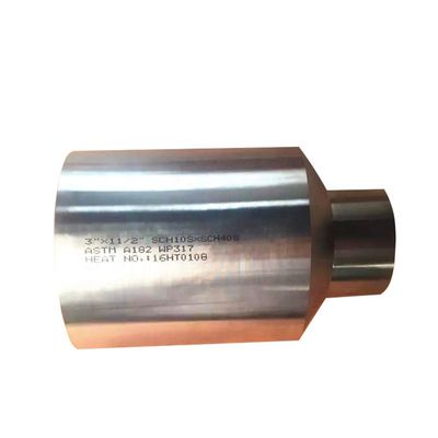 Entrerrosca de acero inoxidable inconsútil del macho de estampar de A182 WP317 SCH10SxSCH40S PBE