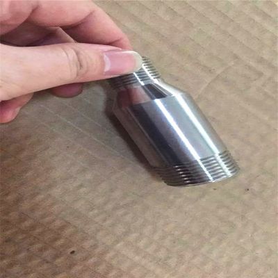 Entrerrosca de acero inoxidable inconsútil del macho de estampar de A182 WP317 SCH10SxSCH40S PBE