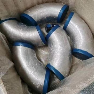 El codo 90D ASTM A234 WP1 1/2' para el agua industrial del petróleo y gas del agua trabaja industria de construcción naval