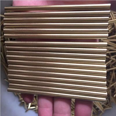 Tubo de cobre y níquel pulido personalizado para aplicaciones industriales precisas
