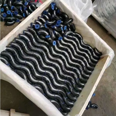 Codo de acero inoxidable de la barandilla de la escalera del codo 304 piezas acodadas sanitarias soldadas con autógena 90 grados del codo industrial