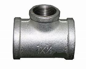 Las instalaciones de tuberías de tres vías galvanizadas de Malsteel riegan las colocaciones 1 de la fontanería del tubo avanzan lentamente 4 minutos 6 minutos DN15