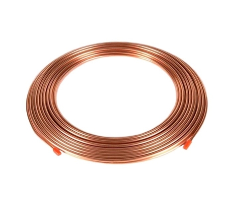 Sistema de fluido de cobre y níquel pulido estándar ASTM en diámetro personalizado y empacado de forma segura
