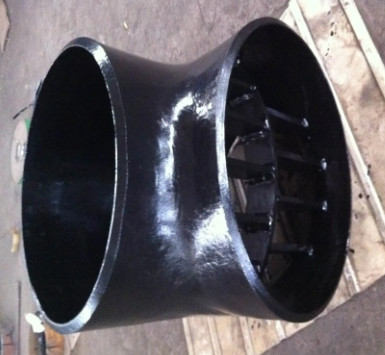 Las colocaciones ASME/ANSI B16.9 del extremo obstruyeron la camiseta ASTM/UNS N06601 8" x 8" Sch80
