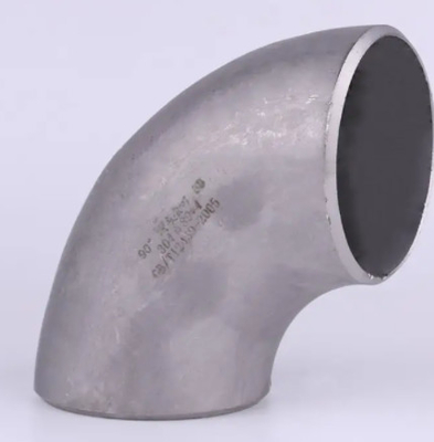 ASTM/UNS N02200 90 colocación de la tubería de acero de la aleación del codo S/R DN80 SCH80 de la soldadura a tope del grado