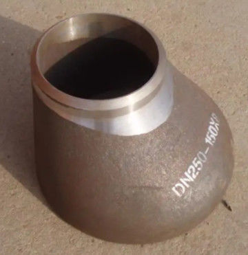 Reductor excéntrico de acero inoxidable forjado ASME B16.9 para accesorios de tubería industrial