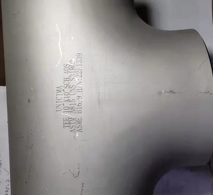 Camiseta recta inconsútil 24" de la soldadura a tope” aleación 200 ASTM/UNS N02200 de SCH40 *24