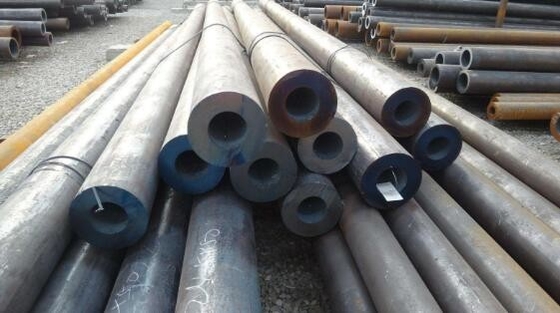 Acero de alta presión AISI de la temperatura/pulgada Sch - 100 del OD 24 de los tubos sin soldadura de SATM A355 P91