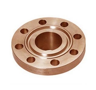 Reborde de cobre Cuni del reborde ASME B16.5 C71500 del cuello de la soldadura del tubo del níquel 90/10 reborde de C70600 SCH80 150LBS