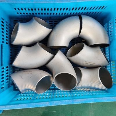 Tubería de acero de la aleación de níquel que cabe la curva larga XS ASME B16.9 del radio del codo de Hastelloy C276 BW