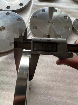 Reborde ciego RF Hastelloy C22 del acero de aleación de níquel de ASME B16.5   12