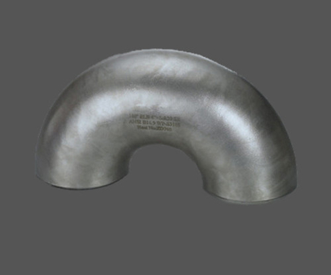 curva 180D C276 ASME B16.9 del radio del cortocircuito de Hastelloy de las instalaciones de tuberías de la Extremo-soldadura
