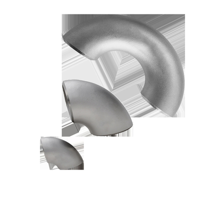 las colocaciones de la Extremo-soldadura 180D duplican la curva de acero inoxidable del radio del cortocircuito del codo UNS S31803