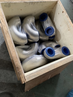 Tubería de acero de la aleación de níquel que cabe la curva larga XS ASME B16.9 del radio del codo de Hastelloy C276 BW