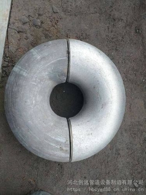 Curva corta de acero inoxidable UNS S32750 ASME B16.9 del radio del codo del duplex estupendo de las instalaciones de tuberías de la soldadura a tope 180D