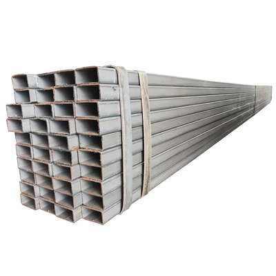 Tubo de acero galvanizado del cuadrado 40x40 del tubo del cinc de la tubería de acero del hueco del cuadrado revestido de la sección para la construcción
