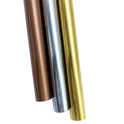 SS304 tubería de acero inoxidable decorativa de la tubería de acero 201 de la tubería de acero inoxidable inoxidable del titanio