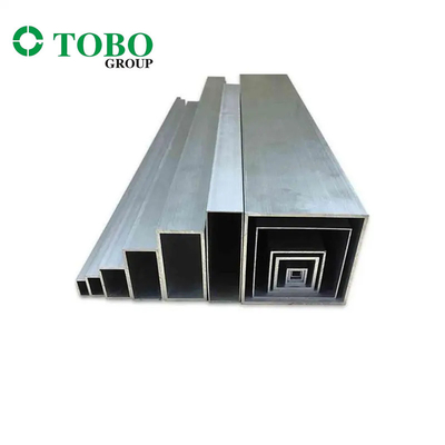 Tubo rectangular de aluminio del tubo cuadrado de la aleación de aluminio de la fuente de la fábrica
