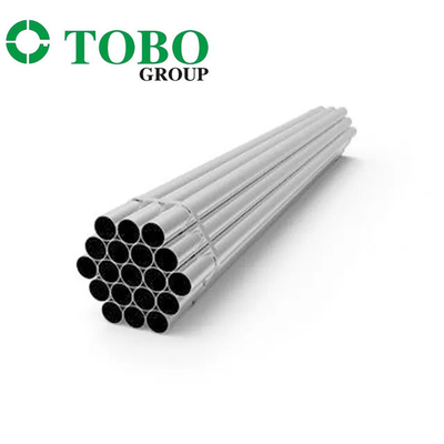 El cinc cubrió el tubo galvanizado ERW de la tubería de acero inconsútil de ASTM A52 A671 para la construcción