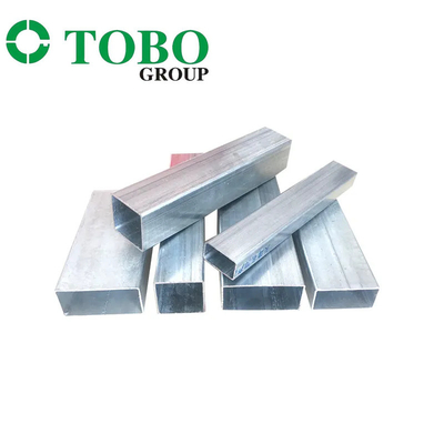 Tubo cuadrado de acero galvanizado 40x40 del tubo del cinc de la tubería de acero del precio bajo del hueco del cuadrado revestido de la sección para la construcción