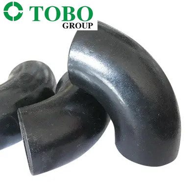 Codo largo A420 WPL6 1 el 1/2” SCH40 de BW del acero de carbono de las instalaciones de tuberías de la soldadura a tope de la curva del radio