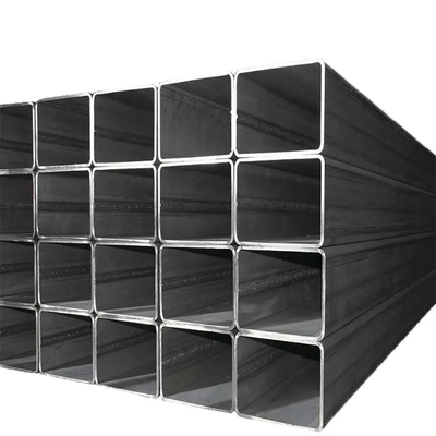 El diámetro grande sumergido caliente galvanizó el tubo de acero rectangular de la construcción del tubo de acero del cuadrado