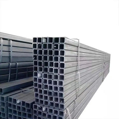 Tubo de acero rectangular inconsútil galvanizado cuadrado de la construcción de la inmersión caliente de la tubería de acero