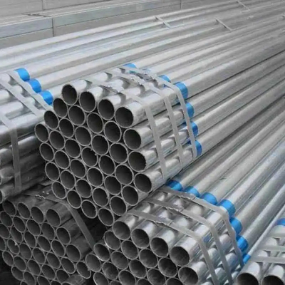 Tubos de acero galvanizado SCH80 sin aleación para el proceso ERW