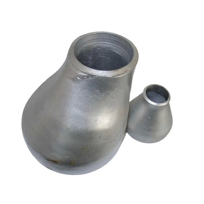 ANSI/ASME Acero inoxidable Acero carbono Reducción de soldadura de trasero Tamaños y material personalizables Grado industrial