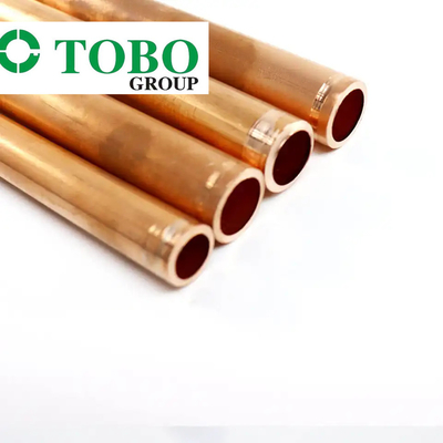 tubo de cobre inconsútil de la aleación de níquel de cobre del tubo C70600/Cn102 Cuni90/10 del níquel de 20m m