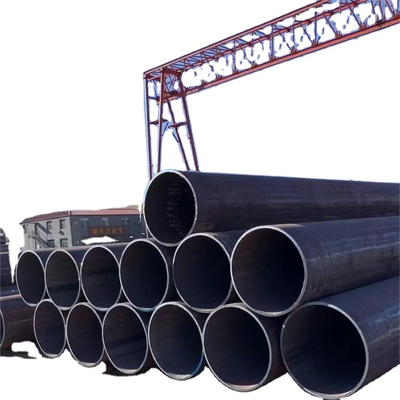 El API 5L OD 650 milímetros cubrió el tubo de petróleo y gas redondo de acero del agua de carbono de la tubería de acero de LSAW