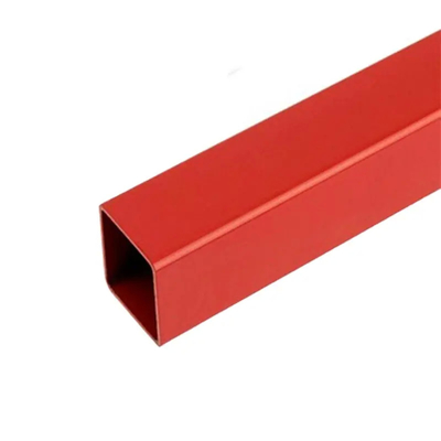 Pulverice el tubo de acero de capa el 12M 2M M del cuadrado que el grueso ERW cubrió el tubo grueso del cuadrado de la pared