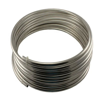 Acero inconsútil de acero inoxidable austenítico del tubo del cambiador de calor del tubo de la bobina de AISI 304/L 316/L