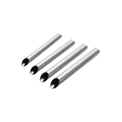Tubo de acero inoxidable super duplex de longitud personalizada en tamaño grande para la construcción