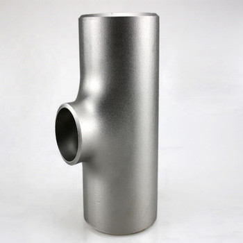 T de acero inoxidable súper dúplex A312 UNS S31254 254SMO