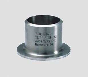 Tubería de acero inoxidable a dos caras estupenda Lap Joint Stub End 904L UNS N08904