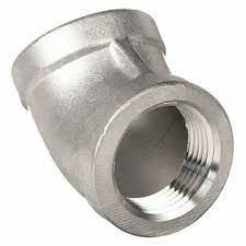 ASME B16.9 Codo roscado LR/SR Ángulo personalizable Acero al carbono Acero inoxidable NPS1/2