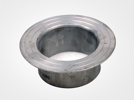Flancas de acero inoxidable SS304 316 de soldadura de fondo corto con tubos de soldadura sin costura