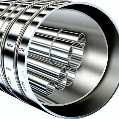 Tubo de acero inoxidable austenítico de 6 mm-630 mm de diámetro exterior con tratamiento estándar y recocido ASTM A312