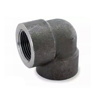 Fittings para tubos de acero de aleación de 90° Codo roscado A182 F12 3
