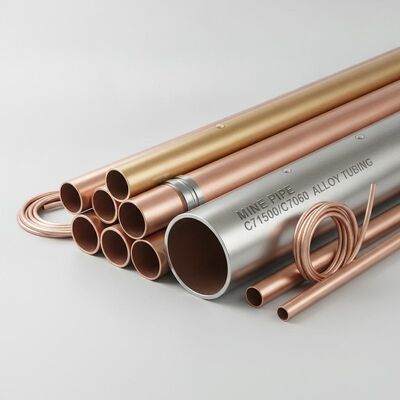 Tubería y Tubos de Cobre y Níquel Duraderos y Resistentes a la Corrosión con Espesor de Pared Personalizado para Aplicaciones Industriales