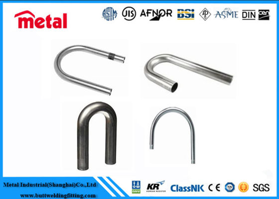 Tubería doblada XXS del extractor del grueso de pared, tubería de alta presión del acero inoxidable de ASTM TP316L