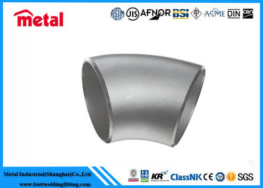 S31803 / Reductor inconsútil de la tubería de acero S32205 de las colocaciones 304 del codo inoxidable a dos caras estupendo del acero inoxidable